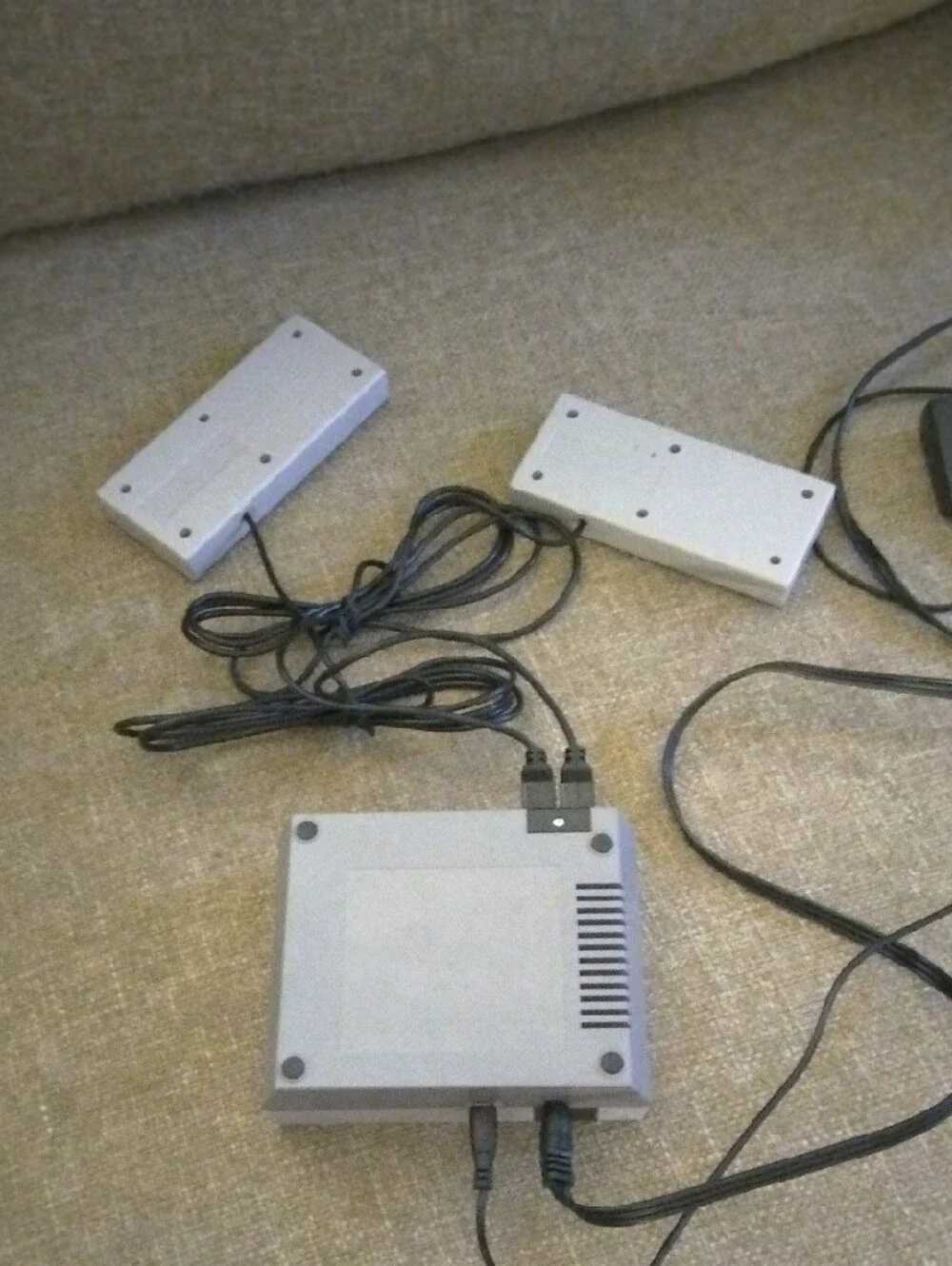 NES Retro Classic Mini Gaming Console with Two Wired Controllers - Gray 640 Game